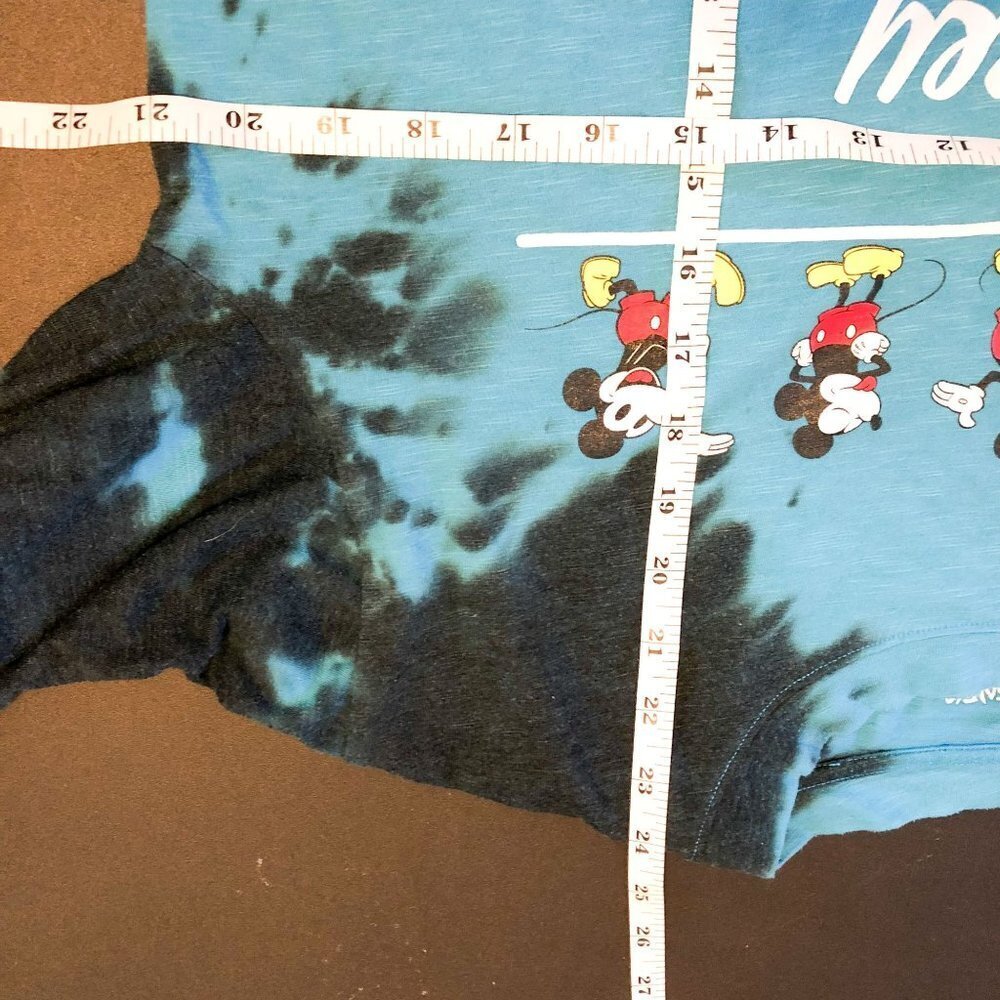 Disney Mickey Tie Dye Long Sleeve T Shirt Small - Picture 4 of 5